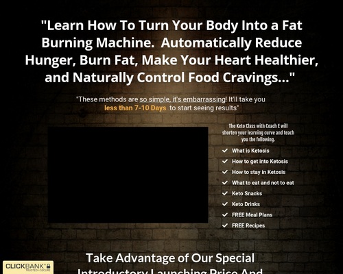 Keto Class with Keto Coach E