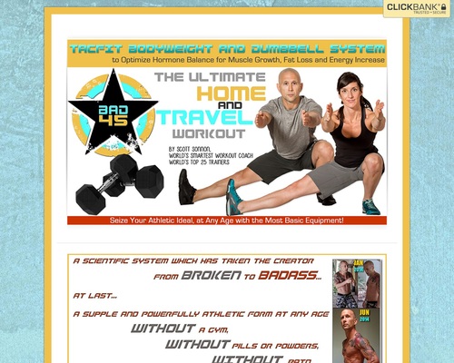 Bad45: Tacfit Bodyweight And Dumbell System