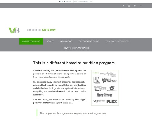 Vegetarian Bodybuilding System &bull; Vegetarian Bodybuilding