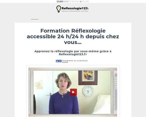 Formation Réflexologie en ligne